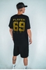 Picture of  KOSZULKA OVERSIZE " pussy player gold 69 " unisex