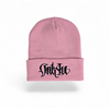 Obrazek Czapka Zima PINK "KALIGRAFIA BLACK" 2K25