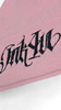 Obrazek Czapka Zima PINK "KALIGRAFIA BLACK" 2K25