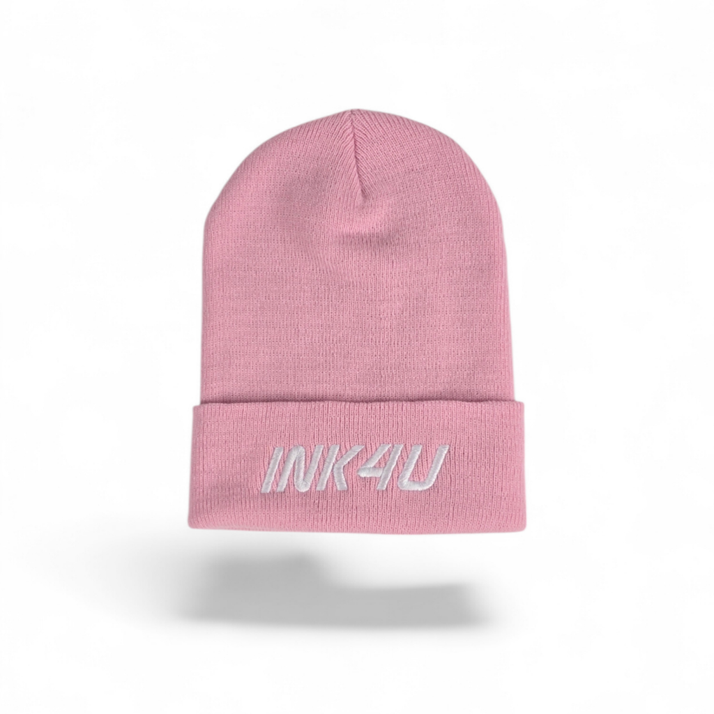 Obrazek Czapka Zima PINK "LOGO WHITE" 2K25