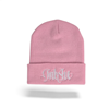 Obrazek Czapka Zima PINK "KALIGRAFIA WHITE" 2K25