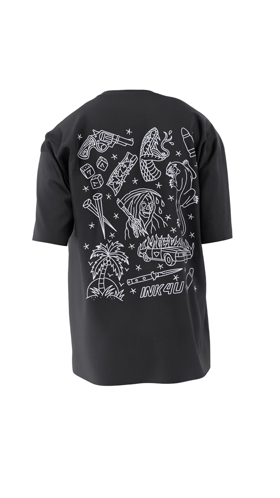 Obrazek KOSZULKA OVERSIZE " OLDSCHOOL" unisex