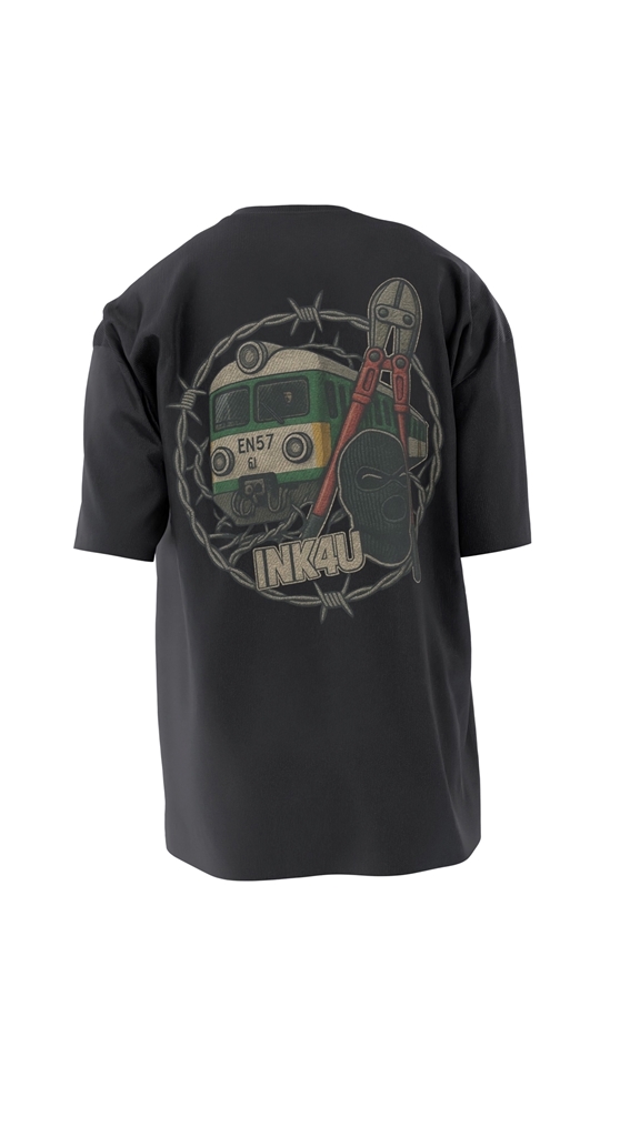 Obrazek  KOSZULKA OVERSIZE " VANDAL 2k25" unisex