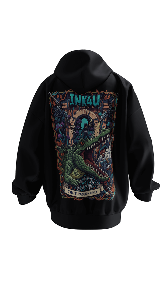 Obrazek BLUZA kangurka "CROCODILLOOO"   unisex 